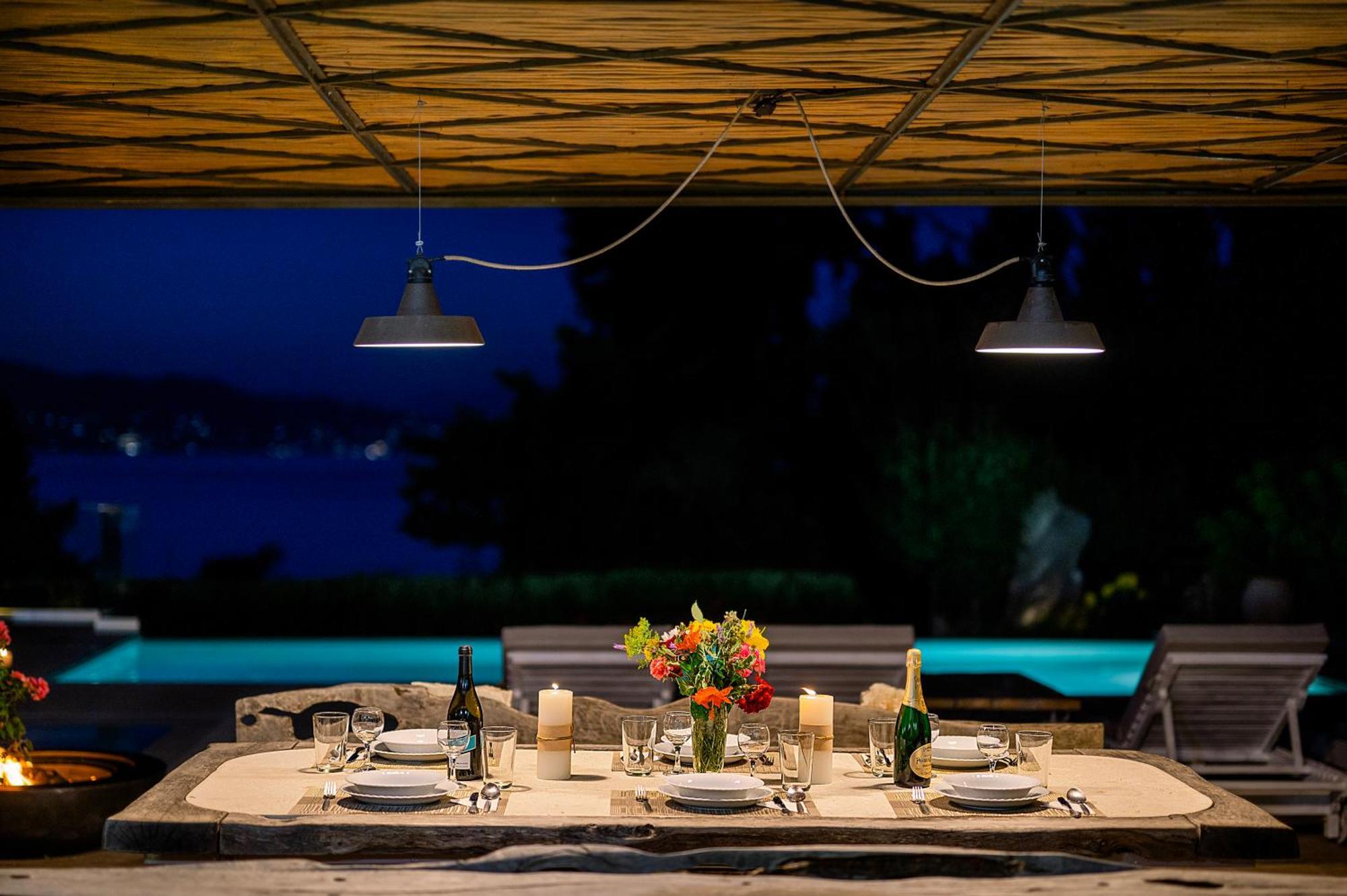 Melithea Seaview Villa Alepou Exterior foto